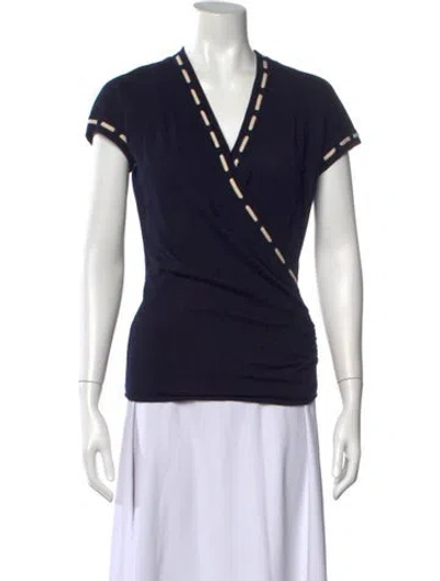 Pre-owned Ungaro Paris Vintage 1980's Top In Multi