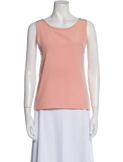 Pre-owned Ungaro Paris Vintage 1980's Top In Pink