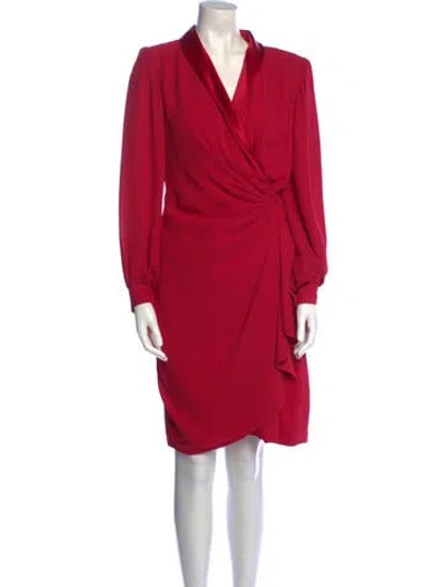 Pre-owned Ungaro Paris Vintage Knee-length Dress In Pink