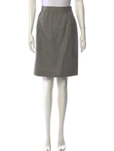 Pre-owned Ungaro Paris Vintage Knee-length Skirt In Multi