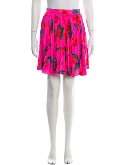 Pre-owned Ungaro Paris Vintage Mini Skirt In Multi