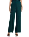 Ungaro Wide-leg Rhinestone Pants In Green
