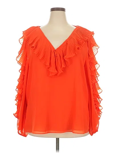 Ungaro Sleeveless Blouse In Orange
