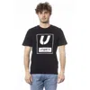Ungaro Sport Black Cotton T-shirt In Black