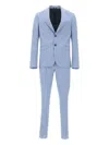 Ungaro Stretch-wool Suit In 蓝色