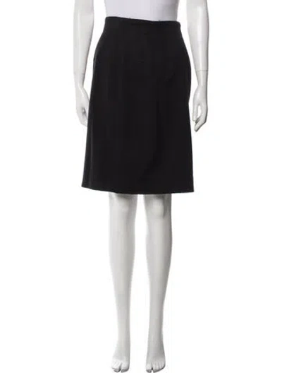 Pre-owned Ungaro Ter Knee-length Skirt In Blue