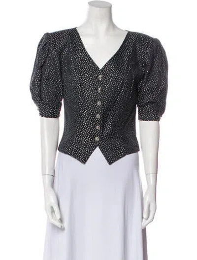 Pre-owned Ungaro Ter Vintage 1980's Evening Jacket In Black