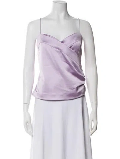 Pre-owned Ungaro Ter V-neck Sleeveless Top W/ Tags In Multi