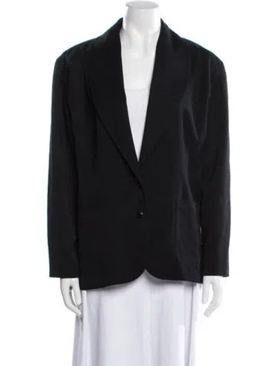 Pre-owned Ungaro Ter Wool Blazer In Black