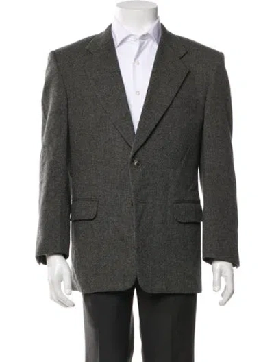 Pre-owned Ungaro Vintage Wool Blazer In Green