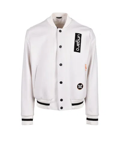Ungaro White College Jacket