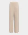 Ungaro Wide-leg Rhinestone Pants In Neutral