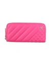Ungaro Woman Wallet Fuchsia Size - Textile Fibers In Pink