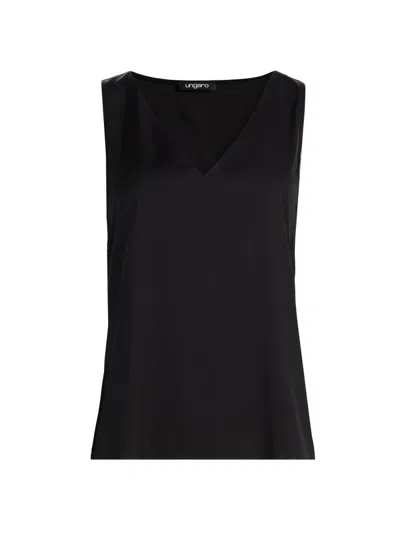 Ungaro Women's Aliza Silk Camisole Blouse In Black