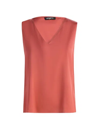 Ungaro Women's Aliza Silk Camisole Blouse In Orange