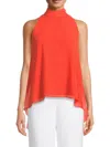 Ungaro Women's Perry Chiffon Sleeveless Blouse In Orange