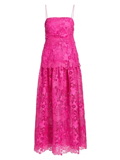 Ungaro Women's Saige Lace Dress In Pink