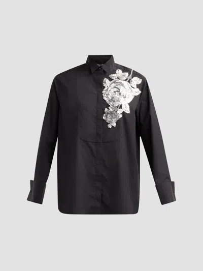 Ungaro Women's Vista Appliqué Blouse In Black