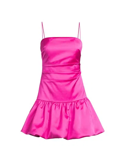 Ungaro Women's Willow Bubble-skirt Minidress In Pink