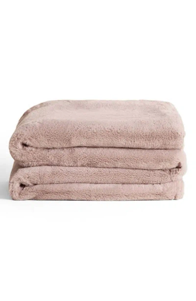 Unhide Lil' Marsh X-small Plush Blanket In Rosy Baby