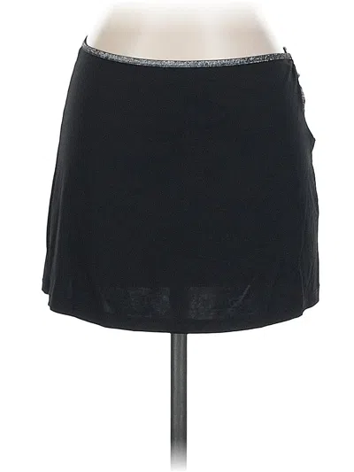 Pre-owned Unica Casual Skirt In Black