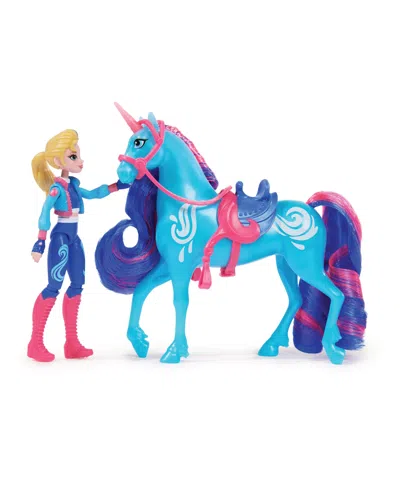 Unicorn Academy Kids' Isabel River Set With 2 Riding Accessories Toys In Multi Color