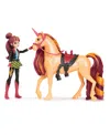 Unicorn Academy Valentina Cinder Set With 2 Riding Toys In Multi Color