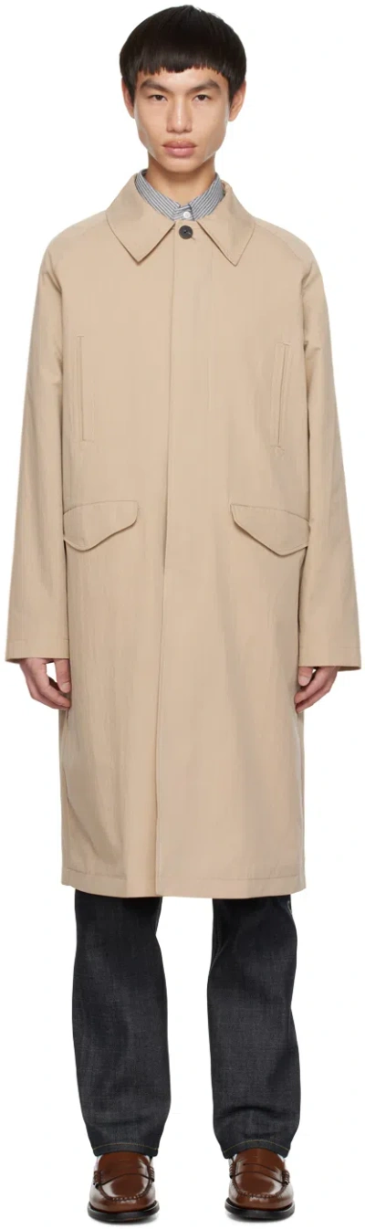 Uniform Bridge Beige Raglan Coat