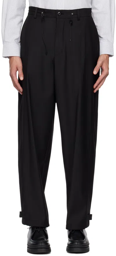 Uniform Bridge Black Ae Trousers