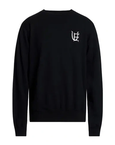 Uniform Experiment Man Sweatshirt Black Size 2 Cotton