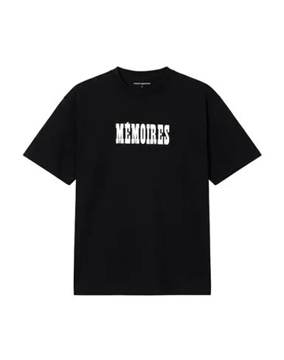 Uniform Experiment Man T-shirt Black Size 2 Cotton