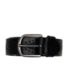 Uniform Indian Leather Belt Black In Black