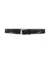 Uniform Man Belt Black Size 38 Leather