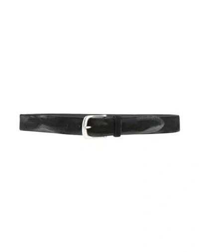 Uniform Man Belt Black Size 38 Leather