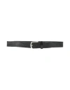 Uniform Man Belt Black Size 38 Leather