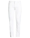 Uniform Man Jeans White Size 35 Lyocell, Cotton, Polyester, Elastane In White
