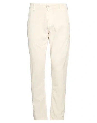 Uniform Man Pants Beige Size 36 Lyocell, Cotton, Elastane