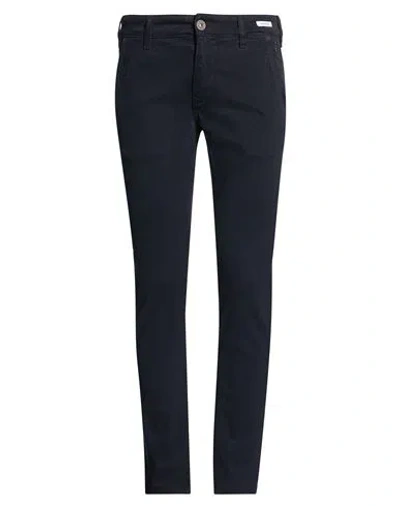 Uniform Man Pants Navy Size 31 Lyocell, Cotton, Elastane In Black