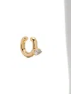 Uniform Object 18kt Yellow Gold Steam Diamond Ear Cuff In Gold