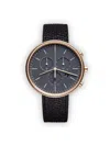 Uniform Wares M40 Chronograph Watch In Black