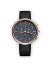 Uniform Wares M40 Chronograph Watch In Metallic