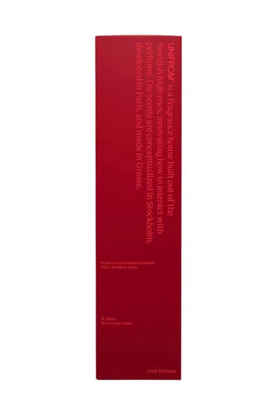 Unifrom Love Edition Red Incense Diffuser 15 Bamboo Sticks