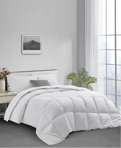 Unikome 100% Cotton Lightweight Goose Down Feather Comforter, Full/queen In White