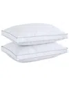Unikome 2 Pack Feather Down Gusseted Bed Pillows In White