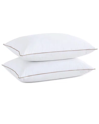 Unikome 2 Pack Goose Feather & Down Bed Pillows In White