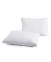 Unikome Medium Density Goose Feather Gusset 2-pack Pillows, Standard In White
