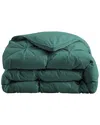 Unikome 233 Thread Count Pintuck Pleat All Season White Goose Feather Down  Comforter