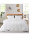 Unikome 2pc Wave Jacquard Duvet Cover Set In White