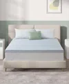 Unikome 3 Ultra Soft Memory Foam Quilted Down Alternative Mattress Pad In White