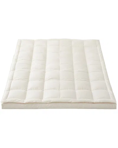 Unikome 300 Thread Count 3 Organic Cotton Goose Feather Mattress Topper In Neutral